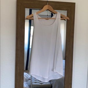 Lululemon essential white tank size 8